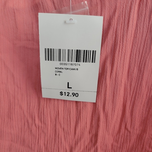 Forever 21 Coral Crop Top - Picture 4 of 4